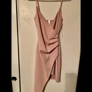 Mauve size small midi dress